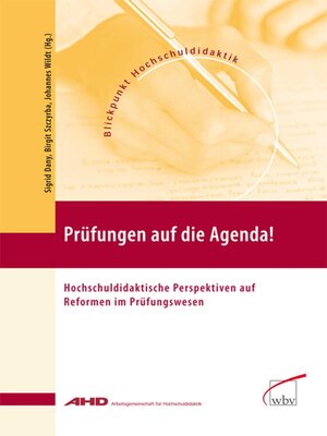 cover image of Prüfungen auf die Agenda!